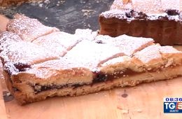 crostata con pasta frolla montata