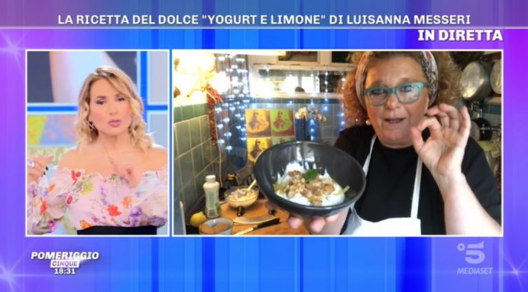 dolce fresco di yogurt e limone di Luisanna Messeri