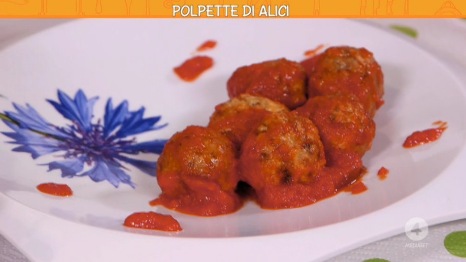 polpette di alici