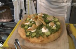 focaccia estiva con zucchine