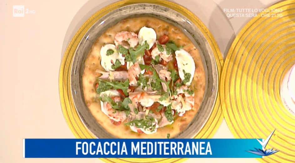 focaccia mediterranea