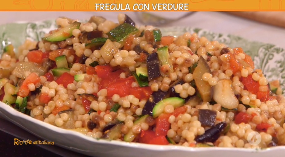 fregula con verdure