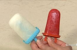ghiaccioli alla fragola e limone