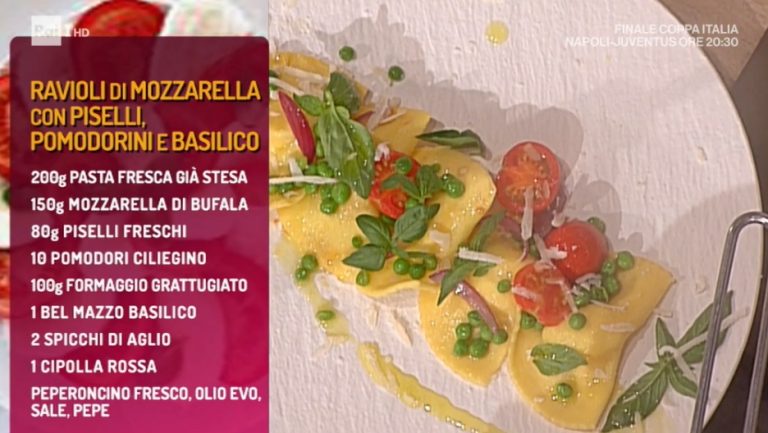 ravioli di mozzarella di Marco Bottega