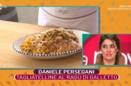 tagliatelline al ragù di galletto di Daniele Persegani