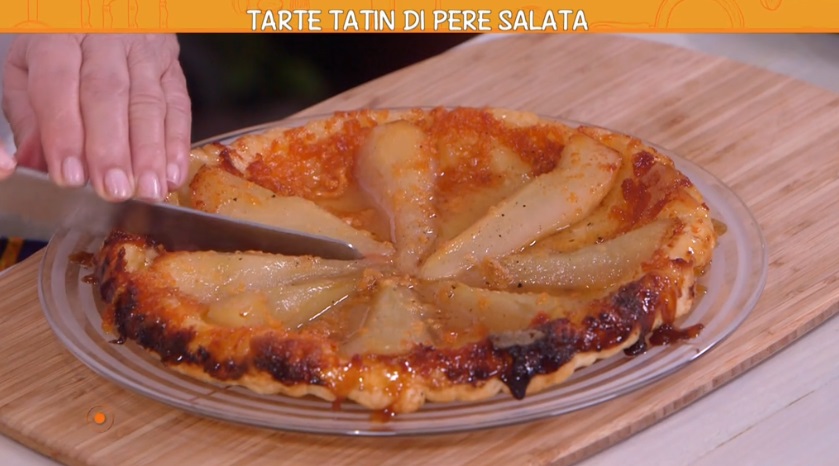 tarte tatin di pere salata