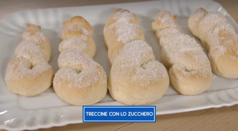 treccine con lo zucchero