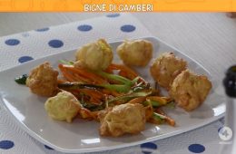 bignè di gamberi