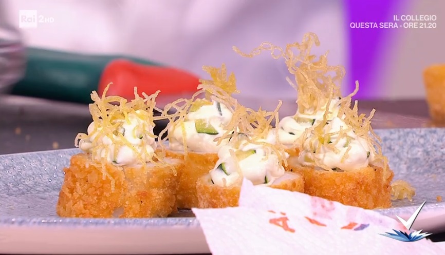 sushi di calamaro ripieno di Natale Giunta