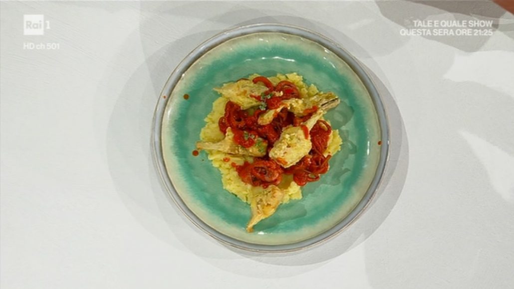 E Sempre Mezzogiorno Ricetta Moscardini In Umido Con Patate E Carciofi Di Mauro Improta