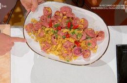 tortelloni rossi con zafferano e pollo piccante di Daniele Persegani