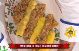 cannellone di patate con ragù bianco di Fabio Potenzano