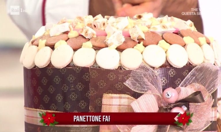 panettone farcito al cioccolato e rum di Luca Montersino