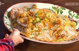 tirtlan con fonduta di formaggi