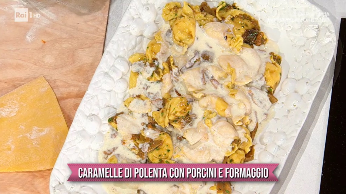 caramelle di polenta con porcini e formaggio di Daniele Persegani