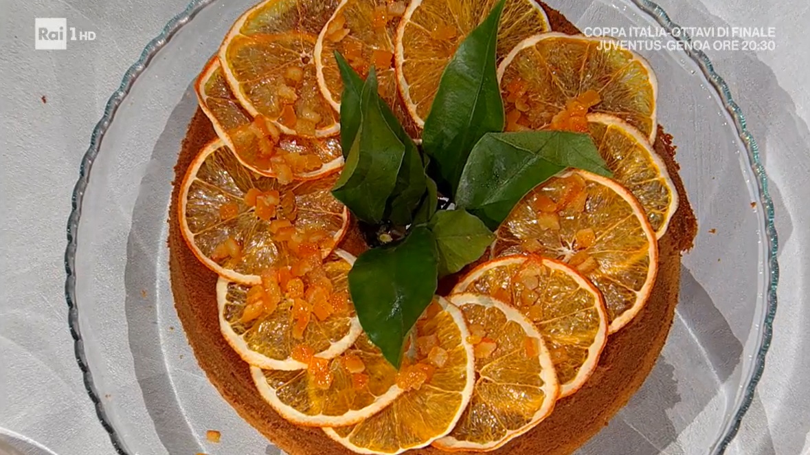 chiffon cake all'arancia di Francesca Marsetti