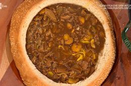 zuppa di porcini castagne e tajarin di zia Cri e Fabrizio Rebollini