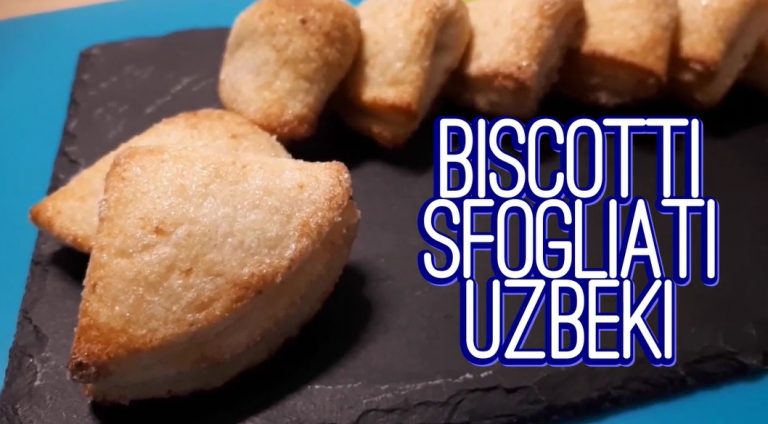 biscotti sfogliati uzbeki