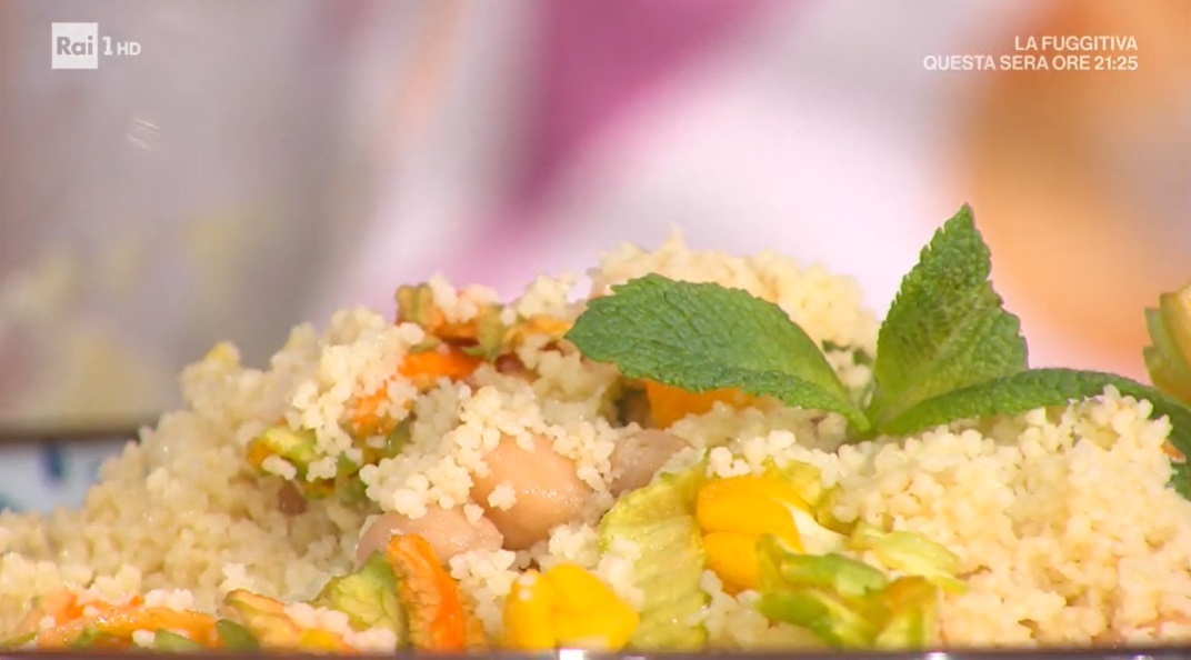 cous cous datterini e fiori di zucca di Marco Bianchi