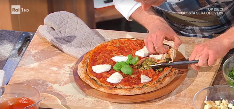 É sempre mezzogiorno  Ricetta pizza multistrato di Fulvio Marino