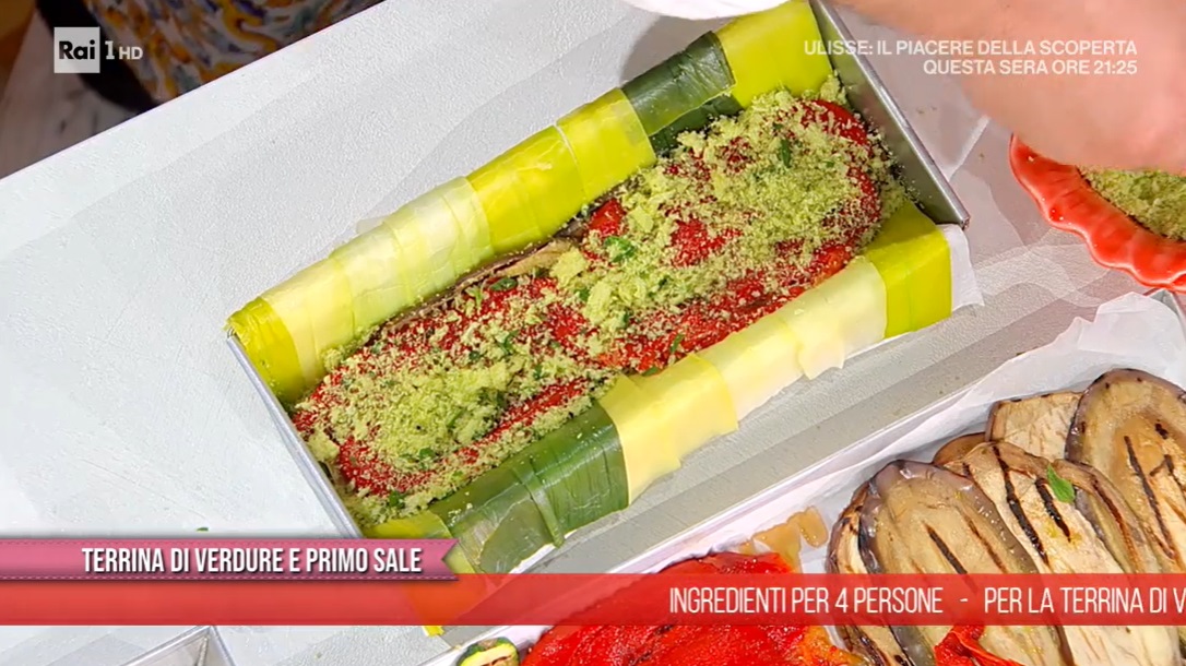 E Sempre Mezzogiorno Ricetta Terrina Di Verdure E Primo Sale Di Fabio Potenzano