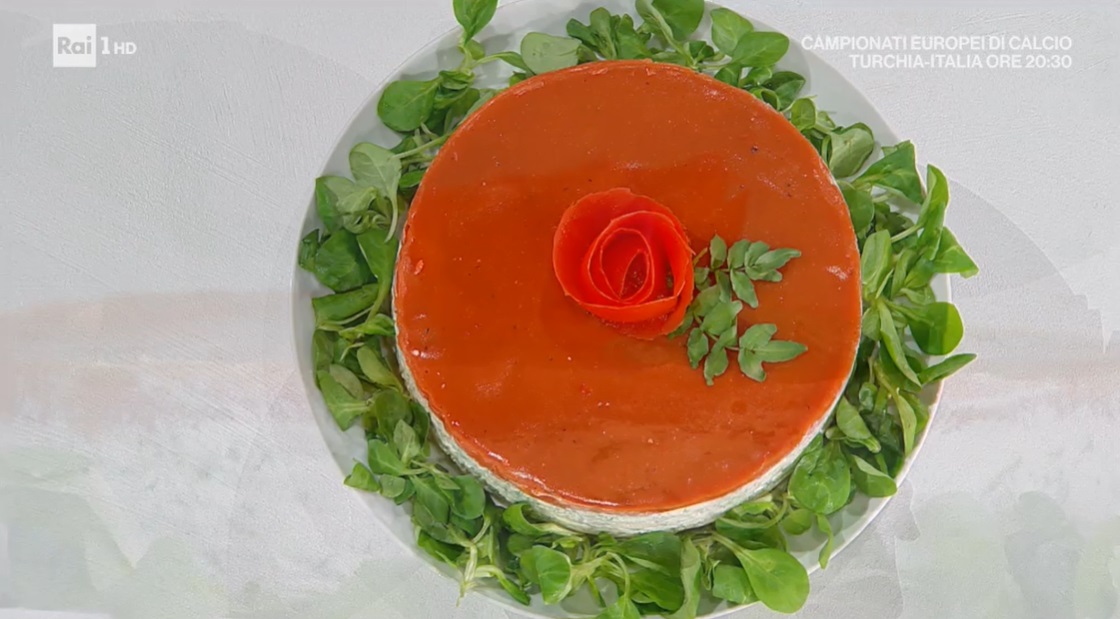 cheesecake salata alle erbe e pomodoro di Daniele Persegani