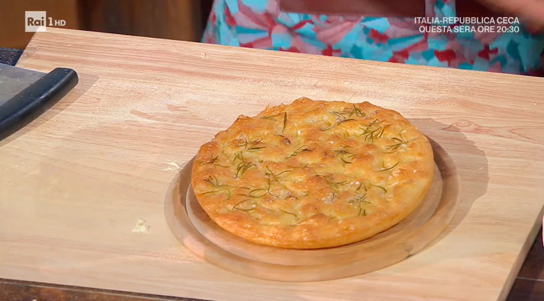 focaccia di semola di Fulvio Marino