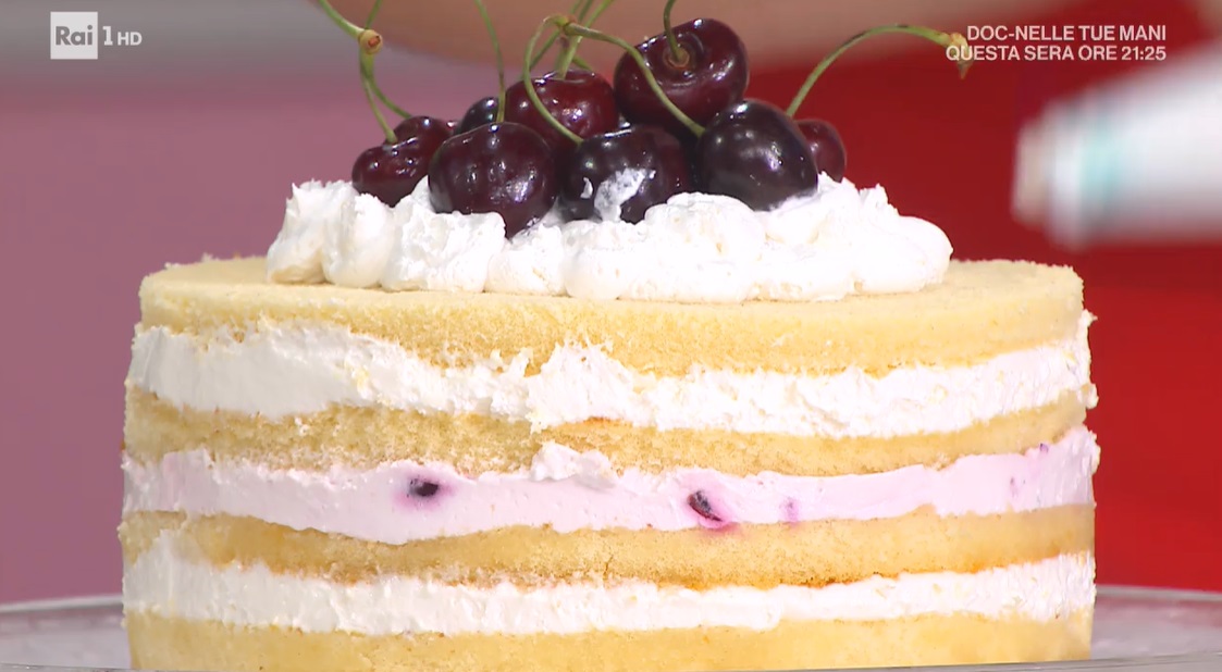torta in padella con ciliegie di Natalia Cattelani