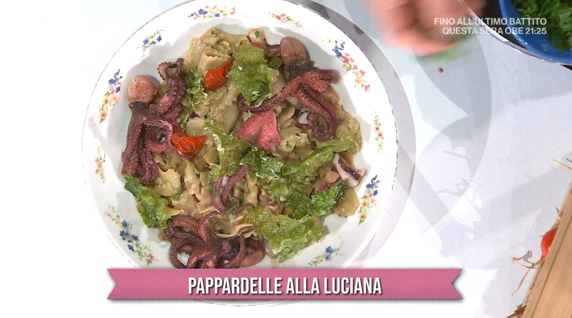 pappardelle alla luciana di Mauro e Mattia Improta