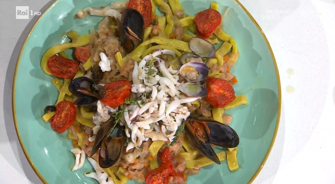 scialatielli con genovese di mare