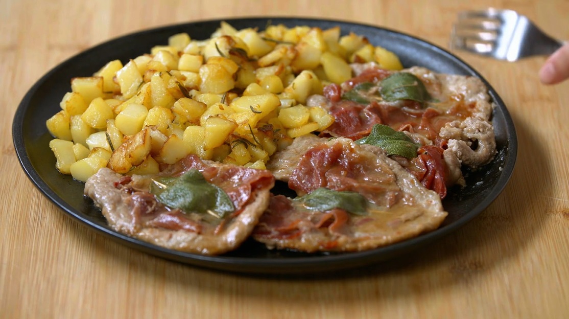 saltimbocca con patate