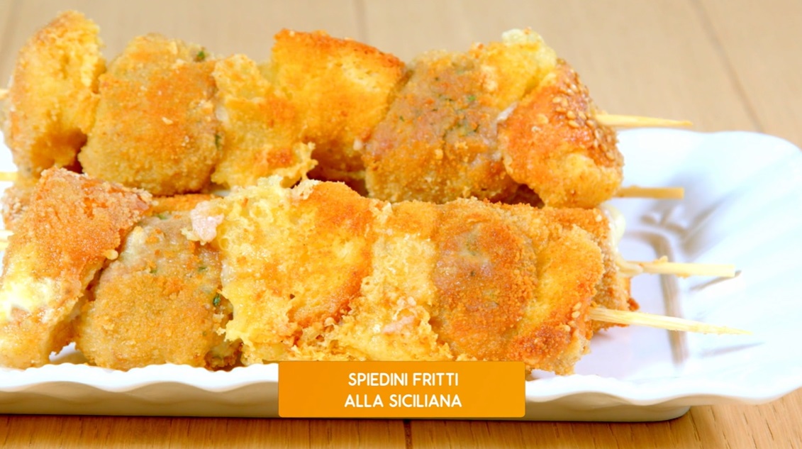 spiedini fritti alla siciliana