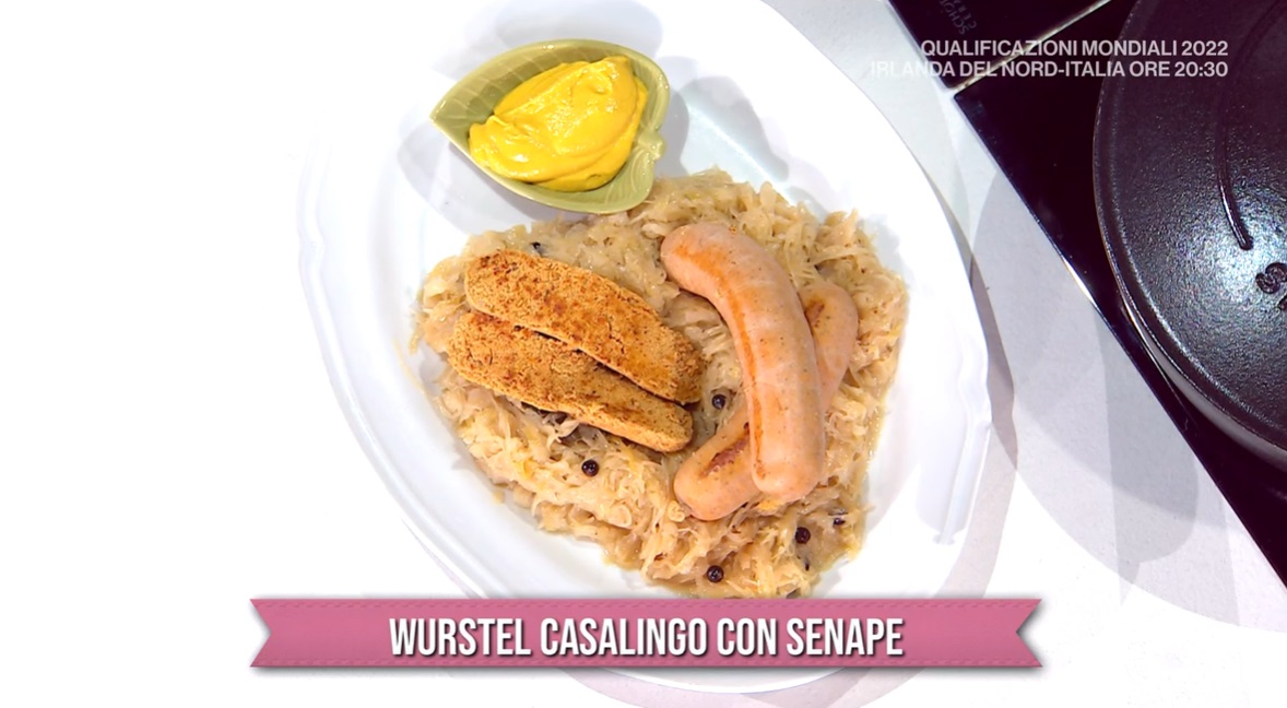 wurstel casalingo con senape di Barbara De Nigris