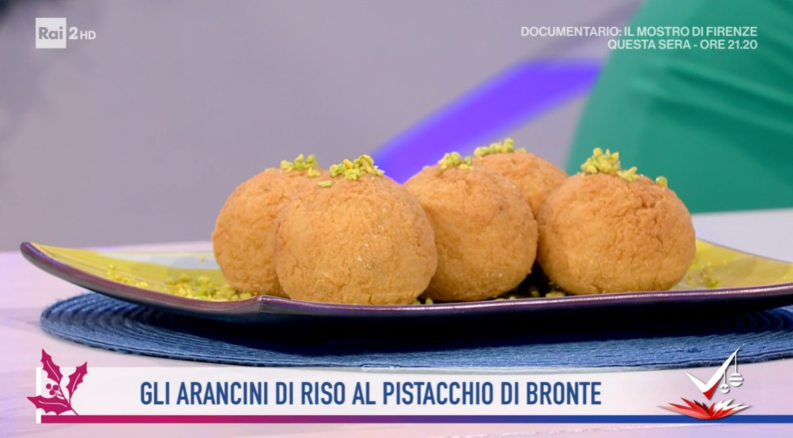 arancini al pistacchio