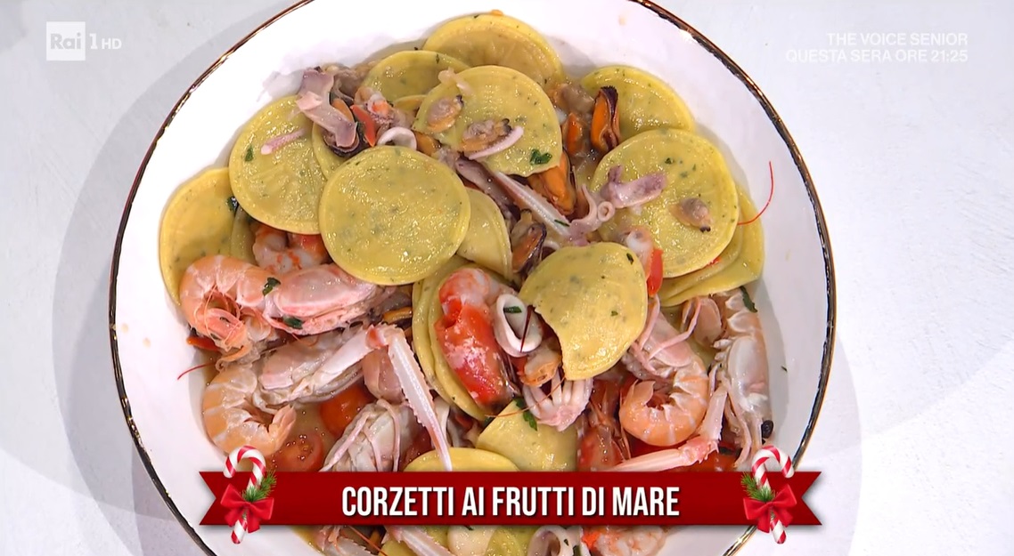 corzetti ai frutti di mare di Ivano Ricchebono