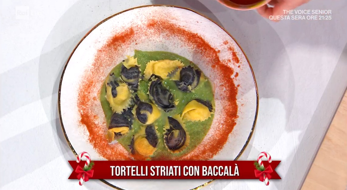 tortelli striati con baccalà di Fabio Potenzano