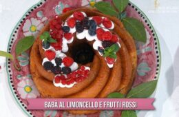 babà di limoncello e frutti rossi di Antonio Paolino