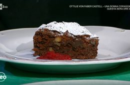torta di fagioli al cioccolato e noci