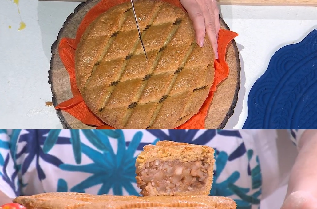 torta di mele fichi e noci di zia Cri