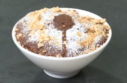 mug cake pere e cioccolato