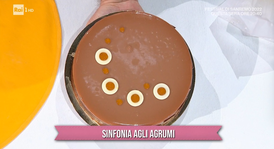 torta sinfonia agli agrumi di Sal De Riso