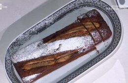 banana bread con fave di cacao