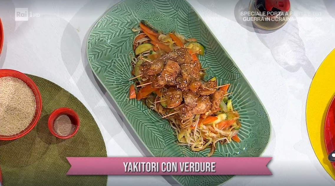 yakitori con verdure di Francesca Marsetti