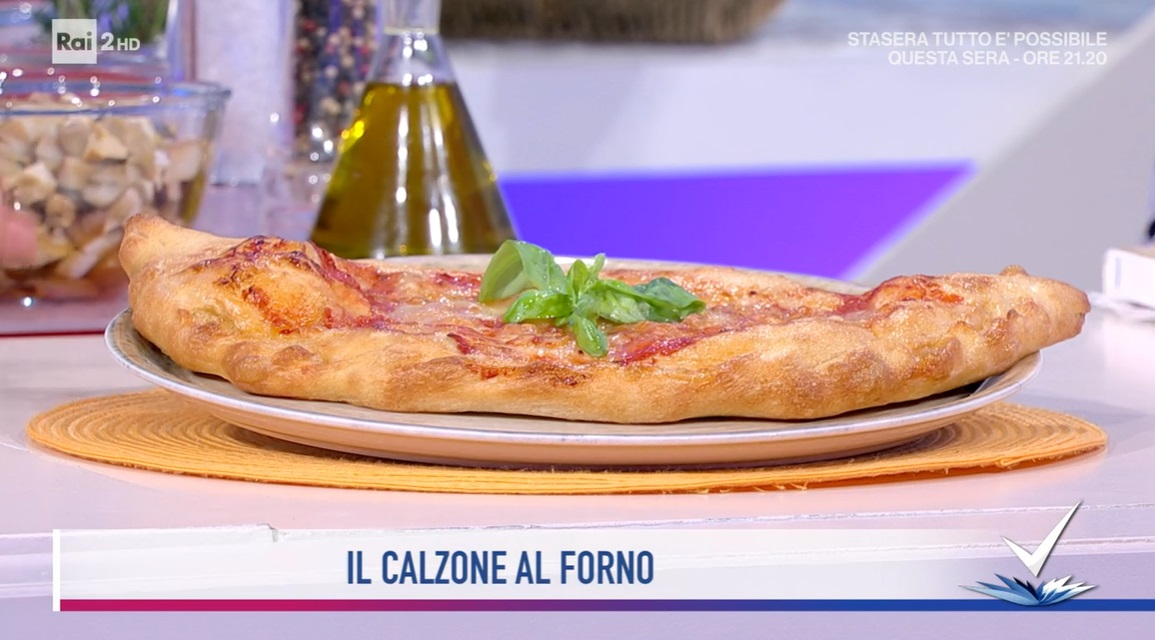 calzone ripieno al forno