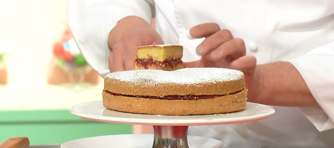 torta caprese bianca
