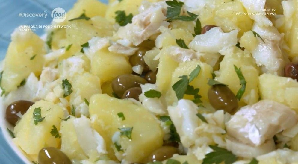 insalata di merluzzo e patate