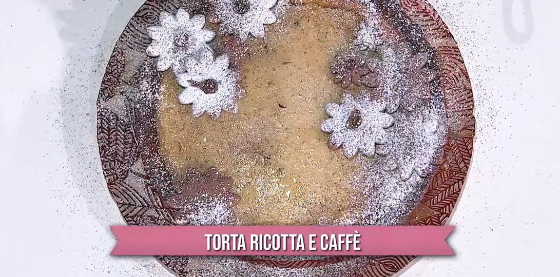 torta ricotta e caffè di zia Cri