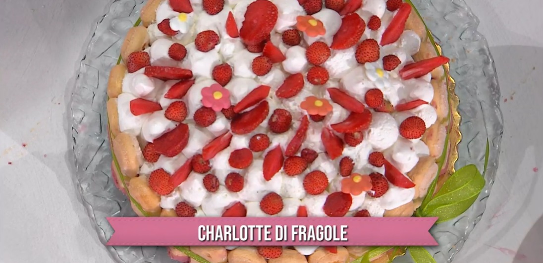torta charlotte di fragole di Antonio Paolino