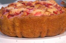 ciambella di fragole