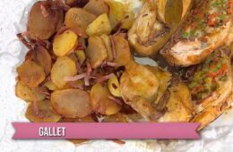 galletto primavera con patate e speck di Barbara De Nigris